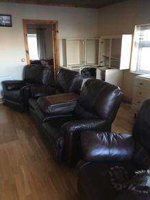 Couch and two armchairs