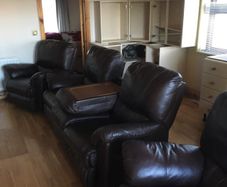 Couch and two armchairs