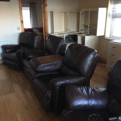 Couch and two armchairs