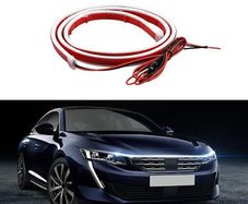 Start Scan Car Hood Light Led Daytime Running Light Tail Auto Dynamic Styling Lamp Guide Thin Strip 12V with Fuse