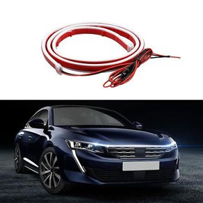 Start Scan Car Hood Light Led Daytime Running Light Tail Auto Dynamic Styling Lamp Guide Thin Strip 12V with Fuse