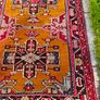 XL Persian Serab Heriz Hand Knotted Runner Rug Carpet Image 4