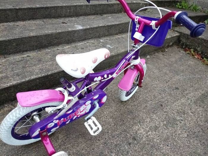 Girls 12.5" Wheel bicycle. Never used
