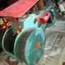 Large Old Metal Old Smoky Road Roller, Measurements are in the photo's, Postage Available or Collection Image 6