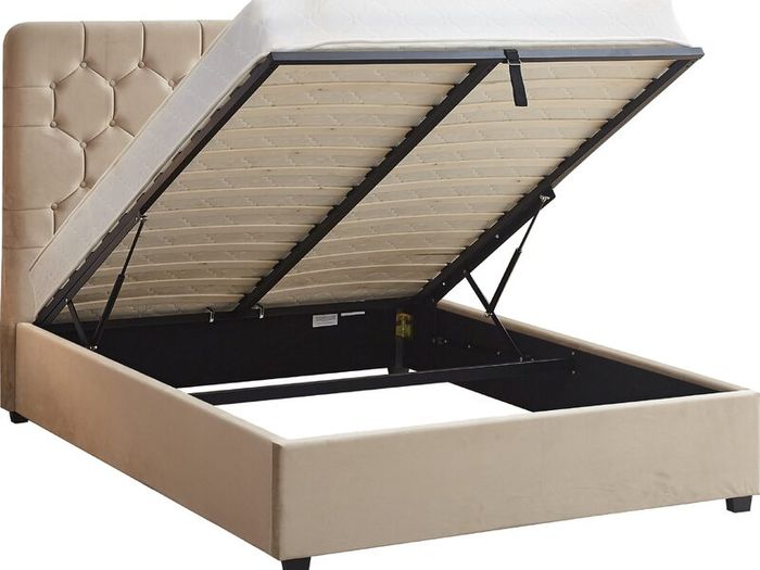 Ottoman storage beds Luxury Pocket mattress incl