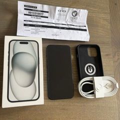 iPhone 15 128GB, Case & Screencover