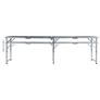 Folding Beer Pong Table 240 cm Black Image 4
