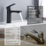 Brand New Basin Mixer Tap Single Lever Mixer Tap for Bathroom Image 3