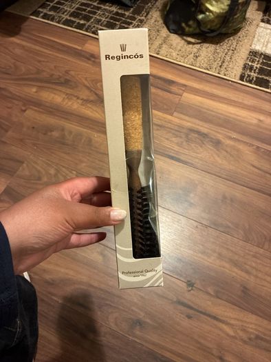 Natural bristle brush for collection from Greystones