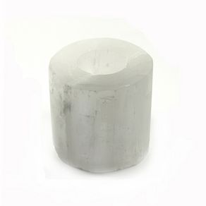 Selenite T-light Candle Holder