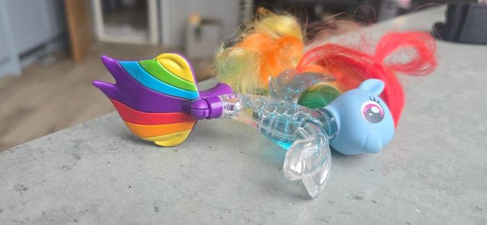 RAINBOW DASH The Movie Flip & Flow Seapony Hasbro MLP G4 2017