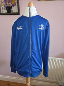 Leinster Rugby Full Zip Tracksuit Top - XL size