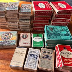 Vintage cigarette box