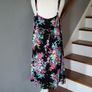 Evans black floral summer dress, Size 20 Image 3