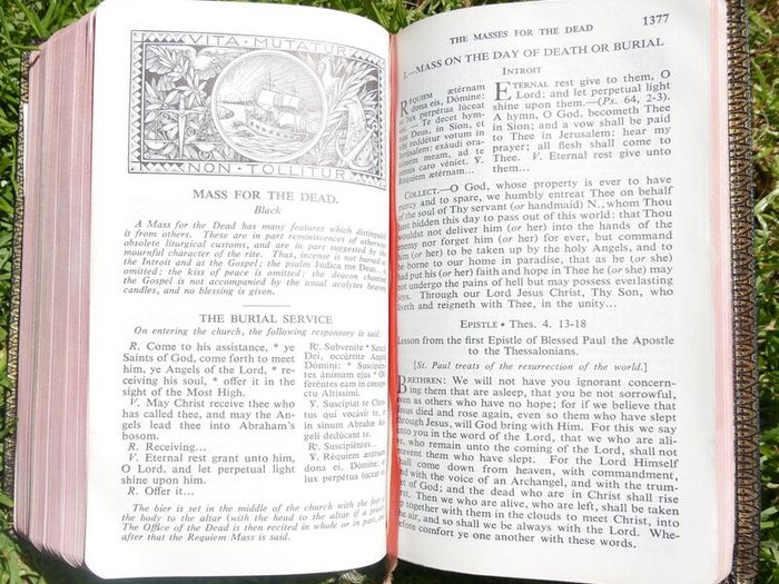 Vintage1960 The NEW MARIAN MISSAL Sylvester Juergens Regina Press Prayer Book Mass
