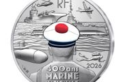 France 10 Euro Silver (.333) Uncirculated Coin 2026 - French Navy