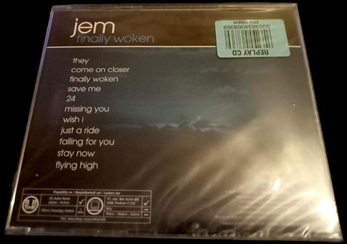 Jem - Finally Woken (2004) [Re-Sealed CD]