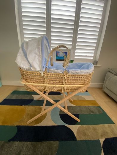 Moses Basket with stand