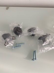 4 New Metal Knobs