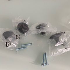 4 New Metal Knobs