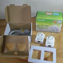 TP Link AV600 Powerline Starter Kit TL PA4010 Kit 600Mbps Ethernet HomePlug Pair UK Ireland Plug