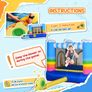 Kids Bounce Castle Inflatable House with Trampoline Image 6