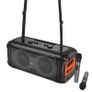 Beat Bass Wireless Karaoke Speaker Supports TF, USB, AUX with 2 Wireless Microphones Image 5