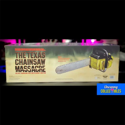 Texas Chainsaw Massacre Chainsaw Trick or Treat Studios 1:1 Prop with Sound