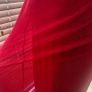 Red maxi dress. Image 5