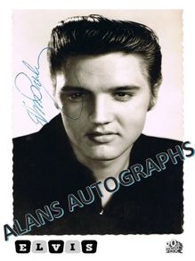 Elvis Presley Autograph