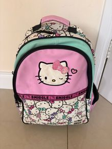 Smiggle Hello Kitty Trolley Backpack School Bag