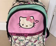 Smiggle Hello Kitty Trolley Backpack School Bag