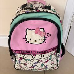 Smiggle Hello Kitty Trolley Backpack School Bag