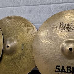 Sabian 16" HH Crash with UFIP 14" Hats