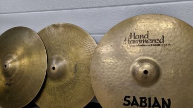 Sabian 16" HH Crash with UFIP 14" Hats