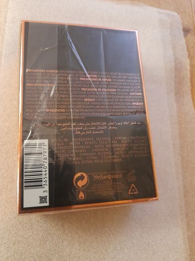 BLACK OPIUM YVES SAINT LAURENT Eau de Parfum Vaporisateur Natural Spray 90ml
