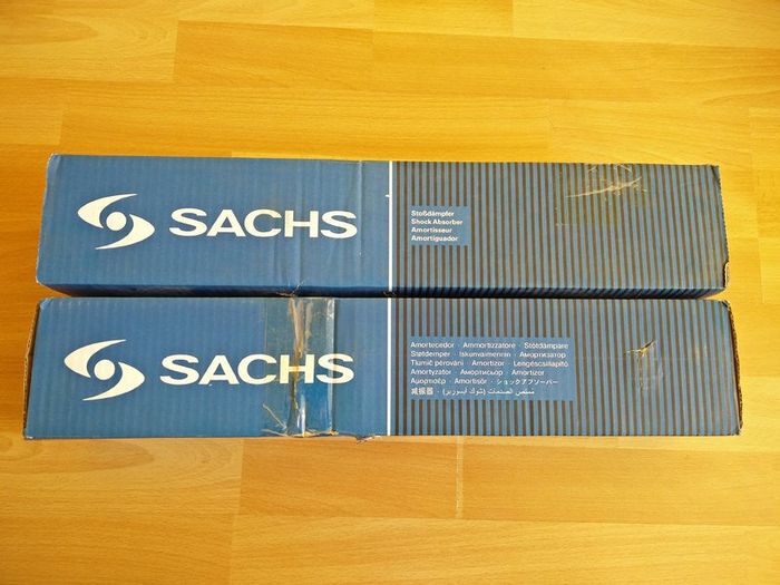 Peugeot 407 from 2004 - 2011 High Quality SACHS Front Shock Absorbers