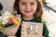 Beautiful Thank You Card for Teacher / Preschool Teacher Laser Made! 17x14cm