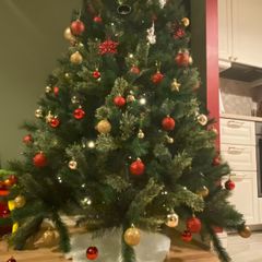 Christmas tree mat