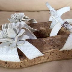 Next Girls White Sandals