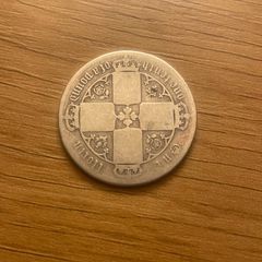 Silver Gothic Florin 1879
