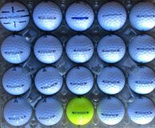 20 used Srixon Distance golf balls
