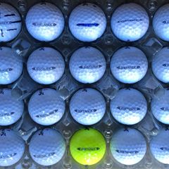 20 used Srixon Distance golf balls