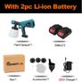 88VF 1500W 1000ML Cordless Electric Spray Gun with 3Nozzle Flow Control Airbrush High Power Paint Sprayer For Makita 18V Battery Image 2