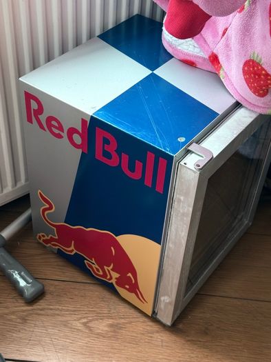 red bull refrigerator
