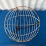 Pair of vintage wire hanging baskets Image 2