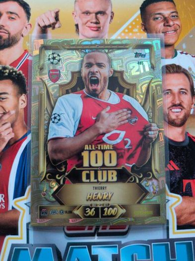 Thierry Henry Topps Match Attax 20th Anniversary 2026/27