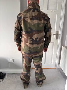 French Army Gore-tex camouflage Parka with pants. New with tags fully waterproof gear great for hunting fishing bushcraft etc