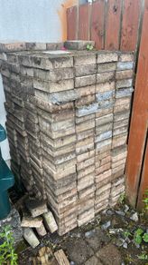 Concrete block paving