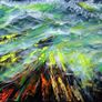Irish Coastline: Emerald and Cobalt Image 2
